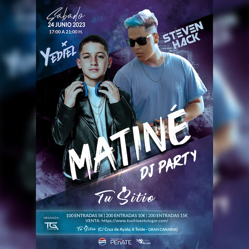 Matiné dj Party tu sitio Telde