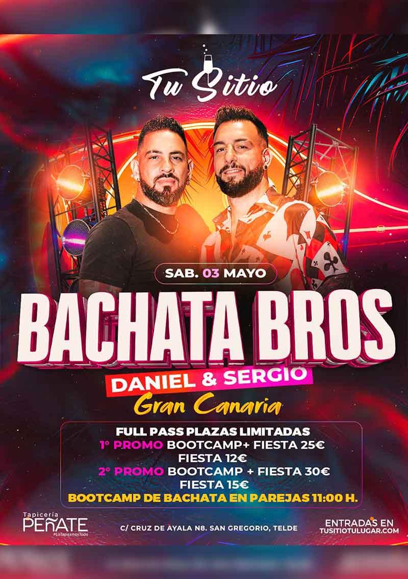 Evento de bachata del 3 de Mayo
