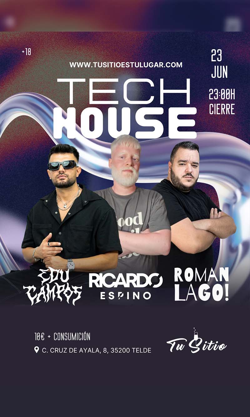 tech house 23 de junio