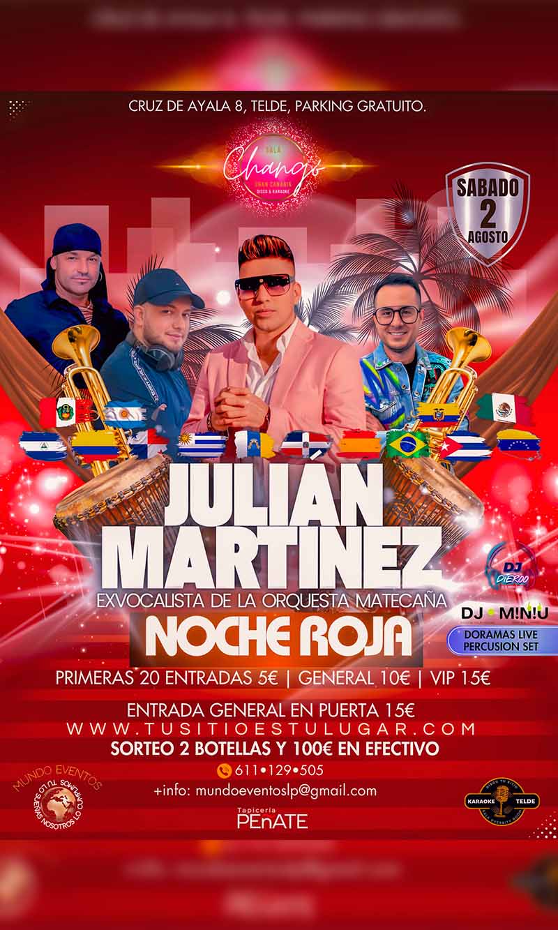 Julian Martinez Noche Roja