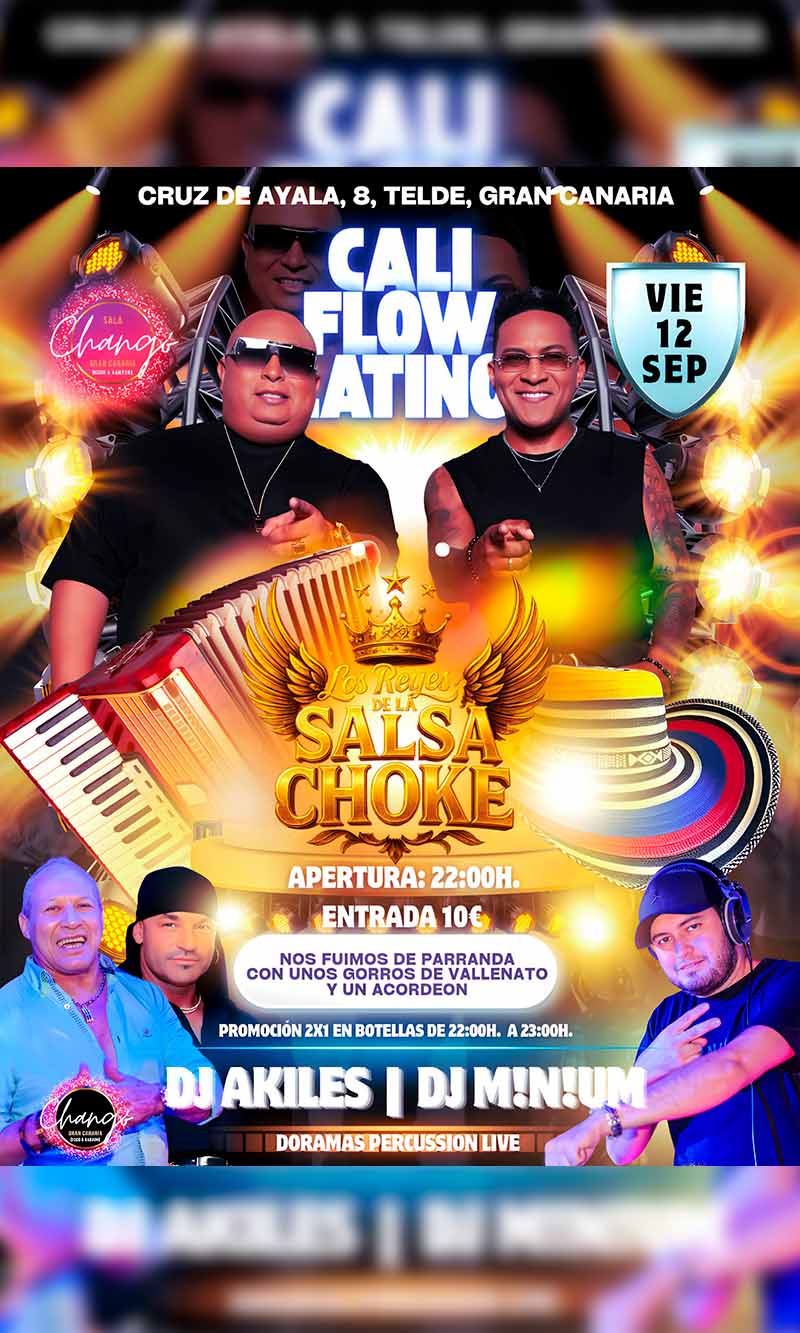 cali flow latino salsa choke
